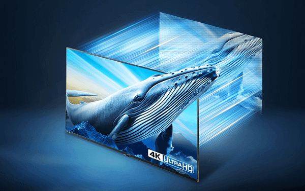 Smart Tivi Casper D50UGC620 Ultra HD 4K 50 Inch Công nghệ MEMC Chuyển Cảnh Mượt Mà