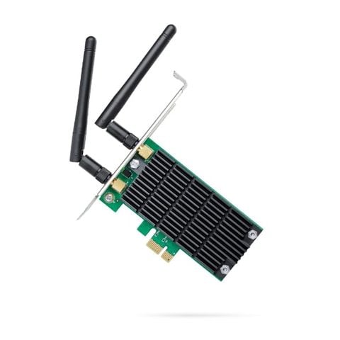 Card mạng PCIe Adapter Wi-Fi AC1200 TP-Link Archer T4E, tương thích cả case nhỏ và case tiêu chuẩn