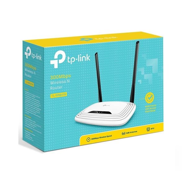 Bộ Phát Sóng Router WiFi 300Mbps TP-Link TL-WR841N – Chuẩn N, Hỗ trợ IPv6 Sẵn sàng cho hạ tầng Internet mới