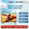 Google TV Sony K-43S25VM2 BRAVIA 2 II  43 Inch 4K, Hình Ảnh Điện Ảnh Sắc Nét , Âm Thanh Chuẩn Rạp