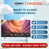 Smart TV Coocaa 43S3U+ 43 Inch Full HD Viền Mỏng, Công Nghệ Trochilus Extreme Tăng Cường Dải Màu