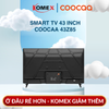 Tivi Coocaa 43 Inch Full HD Google TV Dolby Audio Viền Mỏng Tăng Cường Màu Sắc