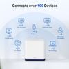 Hệ Thống Mesh WiFi 5 Toàn Nhà MERCUSYS Halo H50G (1-pack), H50G (2-pack), H50G (3-pack) AC1900 3-Pack Phủ Sóng Rộng 550m²