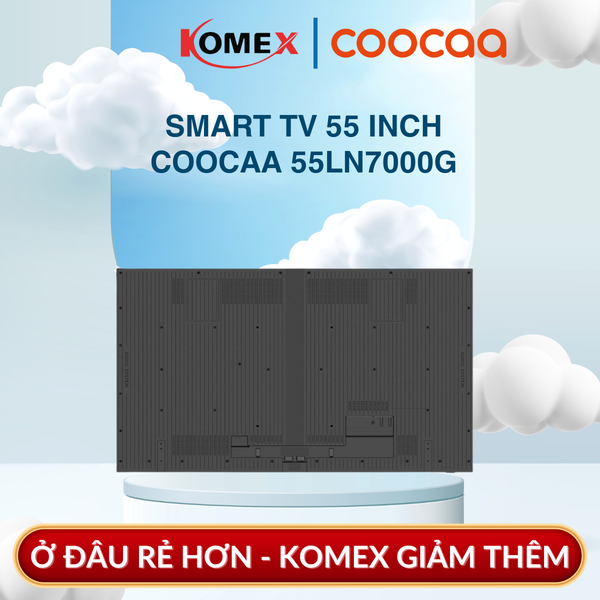 Tivi Khung Tranh COOCAA 55 Inch QLED 4K Google TV, Frame+ LN7000G Mang Lại Chiều Sâu Và Độ Lan Tỏa Âm Thanh