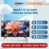 Smart TV Coocaa 55Y68 Pro 55 Inch QLED 4K Google TV Dolby Audio Bảo Vệ Mắt AI Điều Chỉnh Màu Sắc