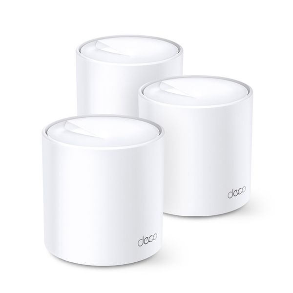 Hệ Thống Mesh WiFi 6 TP-Link Deco X10 (1-pack), X10 (2-pack), X10 (3-pack) AX1500 Phủ Sóng Rộng, Kết Nối Nhiều Thiết Bị