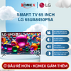 Smart Tivi LG 65UA8450PSA 65 Inch UHD 4K Upscaling Nâng Cấp Nội Dung Có Độ Phân Giải Thấp