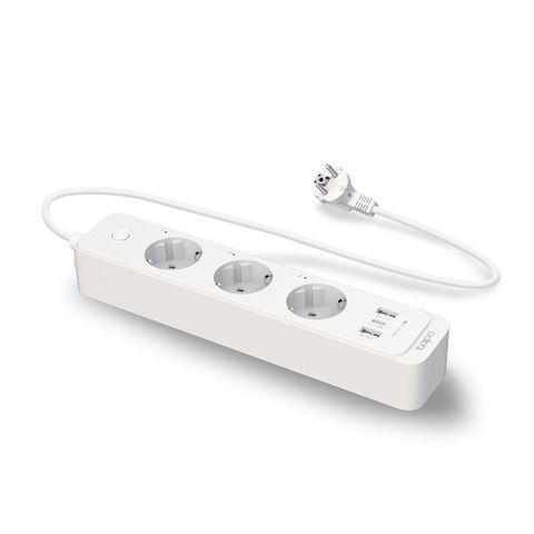 Ổ Cắm Dài Wi-Fi Thông Minh TP-Link Tapo P300 – 3 Ổ Cắm Điều Khiển Riêng, Sạc USB 18W, Hỗ Trợ Apple HomeKit