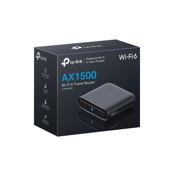 Bộ Phát Sóng Router Di Động WiFi 6 AX1500 TP-Link TL-WR1502X – VPN Kết Nối Linh Hoạt