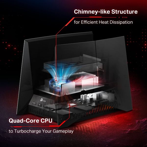 Bộ định tuyến Gaming Router Archer GE800, Wi-Fi 7 BE19000 Ba Băng Tần
