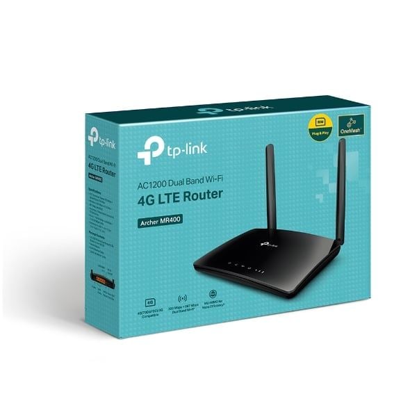 Router WiFi 4G LTE TP-Link Archer MR400 AC1200, ưu tiên băng thông theo thiết bị hoặc ứng dụng