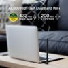 USB Adapter WiFi TP-Link Archer T2U Plus AC600, Tăng cường khả năng thu và phát tín hiệu WiFi