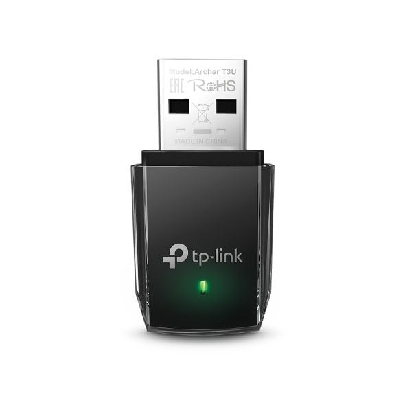 USB Adapter WiFi 5 TP-Link Archer T3U AC1300, USB 3.0 Giảm giật lag khi nhiều thiết bị cùng truy cập WiFi
