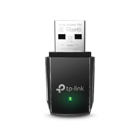 USB Adapter WiFi 5 TP-Link Archer T3U AC1300, USB 3.0 Giảm giật lag khi nhiều thiết bị cùng truy cập WiFi