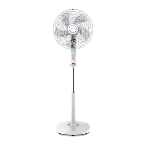 Quạt Đứng Toshiba F-ASB50VN(W) 55W – 5 Cánh, 40cm, Động Cơ Bạc Đạn, 3 Tốc Độ