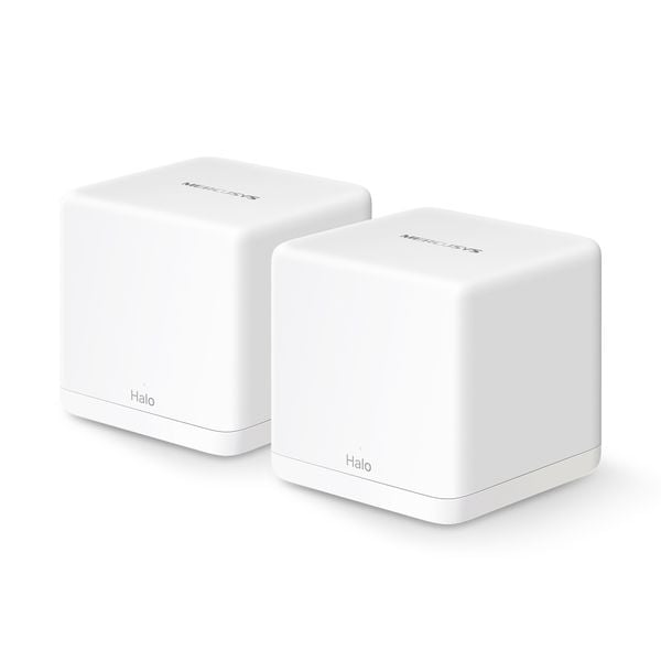 Bộ phát Wi-Fi6 AX1500 Cho Gia Đình Mesh Mercusys Halo H60X (2-pack), H80X (3-pack)