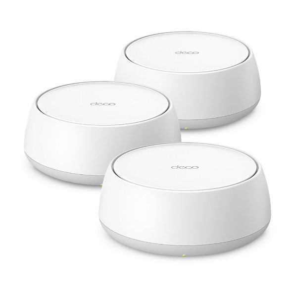 Bộ Phát Wifi 7 Mesh TP-Link Deco BE25, Chuẩn BE5000, 3-pack, Băng tần kép 5 Gbps