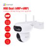 Camera WiFi ngoài trời ống kính kép EZVIZ H90 Dual 2K+(4MP+4MP)
