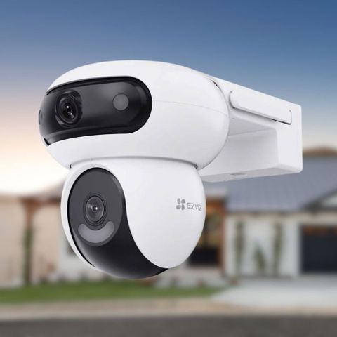 Camera WiFi ngoài trời ống kính kép EZVIZ H90 Dual 2K+(4MP+4MP)