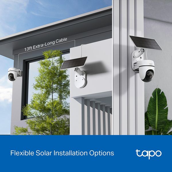 Camera Solar TP-Link Tapo C610 KIT – Quay Quét 360, AI, 2K 3MP, Pin Năng Lượng Mặt Trời