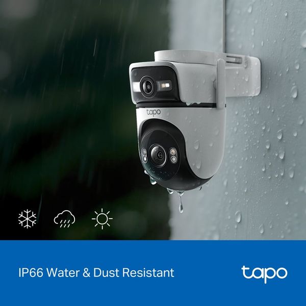 Camera Wifi 2 Ống Kính Ngoài Trời TP-Link Tapo C545D