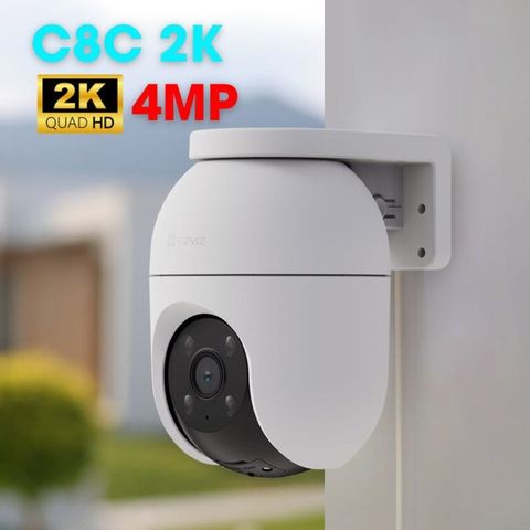 Camera WiFi EZVIZ Ngoài trời C8C 2K+ 4MP, quay quét thông minh