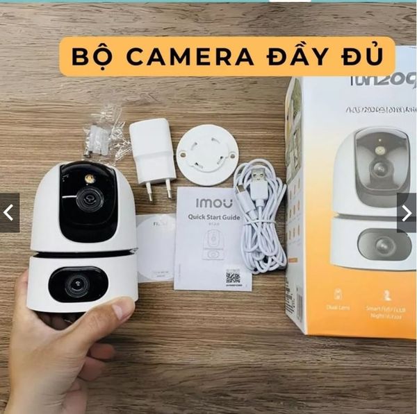 Camera AI trong nhà wifi 6, IMOU IPC-S2XEP-6M0S, 2 ống kính quay quét 6MP