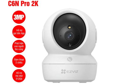 Camera Wifi trong nhà EZVIZ C6N PRO 3MP, 2K