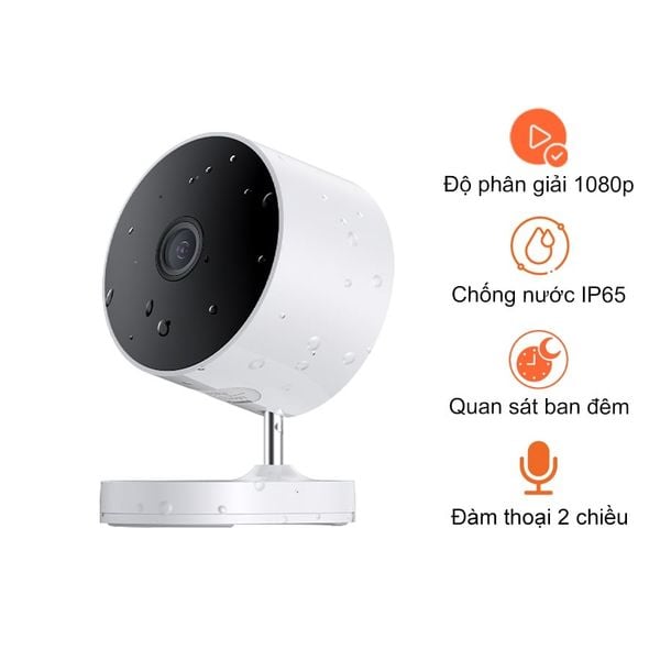Camera IP ngoài trời Xiaomi AW200, 2MP, 1080p, đàm thoại, Ứng dụng Mi Home