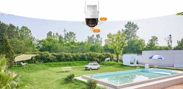 Camera 4G ngoài trời Imou IPC-K7F-3M1T-X, 3MP, 4G, Tích hợp SIM Mobifone miến phí DATA trọn đời