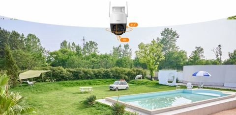 Camera 4G ngoài trời Imou IPC-K7F-5M1T-X, 5MP, 3K, Bao gồm SIM Mobifone miến phí DATA trọn đời