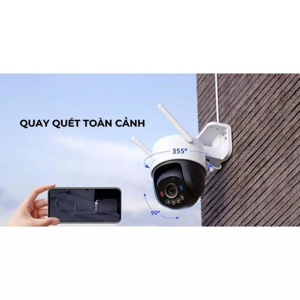 Camera AI Ngoài trời dùng sim 4G IMOU Cruiser IPC-K7FP-5H0TE, 5MP, cổng Lan