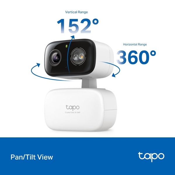 Camera Wi-Fi Ngoài trời TP-Link Tapo C216, 3MP, 360 độ