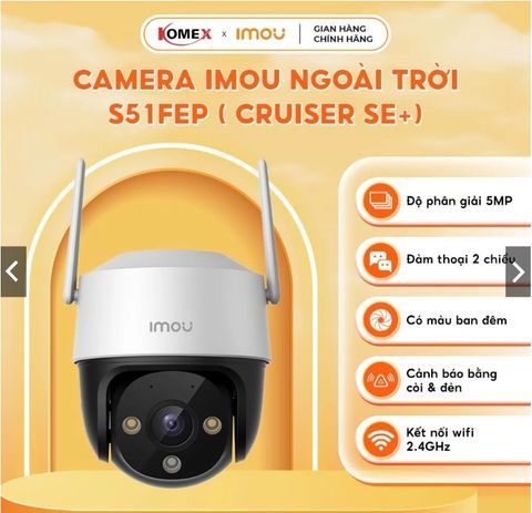 Camera Wifi IMOU ngoài trời Cruiser IPC-S51FEP (Cruiser SE+5MP)