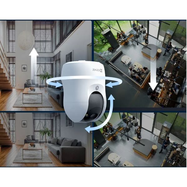 Camera Wifi trong nhà quay quét 360 độ Ezviz C6N G1 5MP, 3K Ultra HD