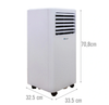 Điều hòa di động Casper PC-09TL33, công suất 8.800 BTU (1HP)