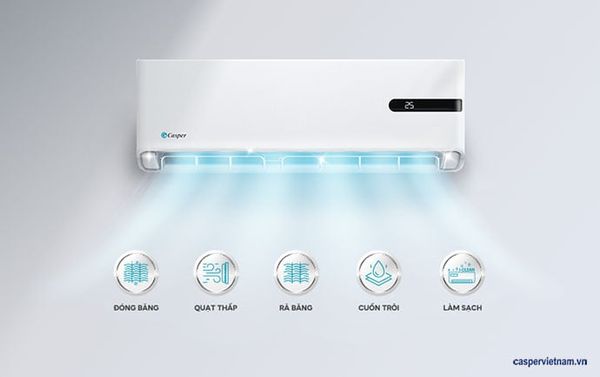 Điều hòa treo tường Inverter 1 chiều 12000 BTU (1.5HP) Casper ProAir GC-12IB36