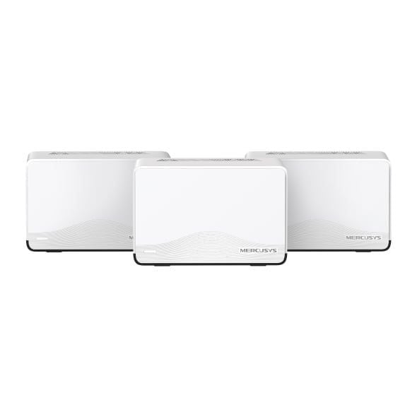 Hệ thống Mesh WiFi 7 Mercusys Halo H27BE (3-Pack), H27BE (2-pack) chuẩn BE3600 giảm tắc nghẽn mạng