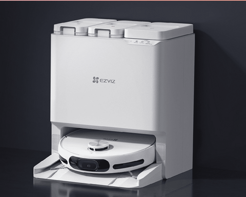 Robot hút bụi lau nhà EZVIZ RS20 Pro – Tự giặt sấy giẻ, đổ rác và cấp nước tự động