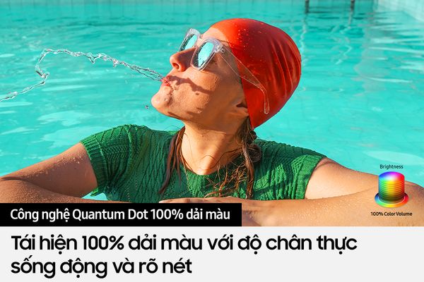 Smart Tivi Samsung 65Q7FA QLED 4K 65 Inch 2025 Quantum Dot Tái Tạo 2.140 Màu PANTONE Cùng 110 Tông Màu Da