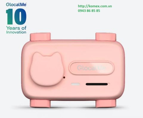 Điện thoại AI thông minh dành cho thú cưng Glocalme Pet Phone, định vị, đàm thoại, theo rõi sức khỏe