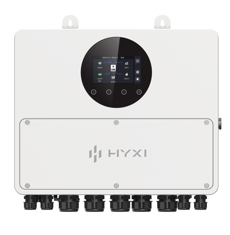 Biến tần Hybrid HYXI HYX-H8K-LS 8kW điện áp thấp hỗ trợ pin Lithium 48V