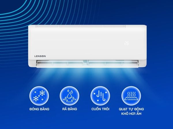 Điều Hòa treo tường Lenson LF-09CX1, 1 Chiều 9.200BTU(1HP) Làm Lạnh Nhanh Turbo Chính Hãng