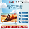 Google Tivi Sony K-75S20M2 BRAVIA 2 II 75 inch Tích Hợp Motionflow XR 800 Phân Tích Chuyển Động