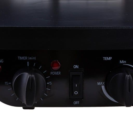 Máy kẹp nướng bánh mì Tiross TS9652 có hẹn giờ, Công suất 2000W