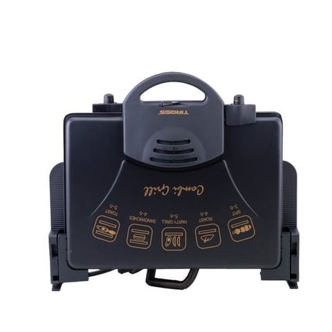 Kẹp nướng Sandwich Tiross TS965, Có 6 mức nhiệt độ, Công suất 1900W giúp chín nhanh thực phẩm