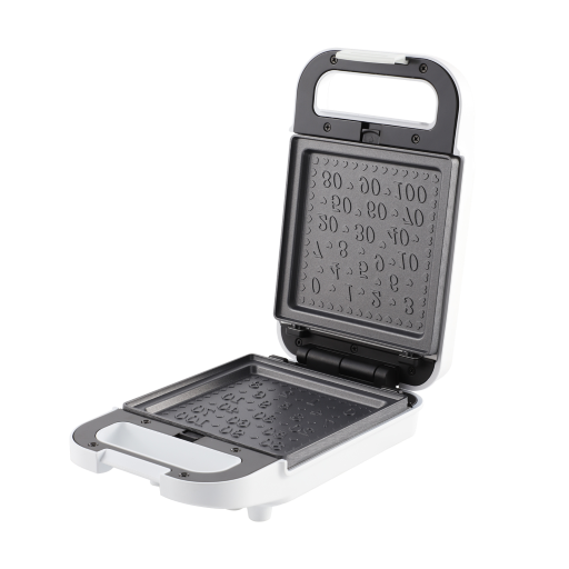 Máy kẹp nướng sandwich nhanh Tiross TS9658 chống dính tốt, nướng nhanh chín