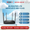 Router WiFi 4G LTE 300Mbps Mercusys MB115-4G Chuẩn N, đáp ứng tốt nhu cầu sử dụng Internet hằng ngày