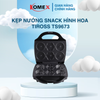 Kẹp nướng bánh Snack hình hoa Tiross TS9673 900W Khay 6 Khuôn Chống Dính