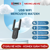 USB Adapter WiFi 6 AX1800 Mercusys MA72H, USB 3.0, Tối ưu băng thông trong gia đình đông người